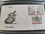Belgie 1967 - FDC Erasmus en zijn tijd, nar, Met envelop, Ophalen of Verzenden, Gestempeld, 1e dag stempel
