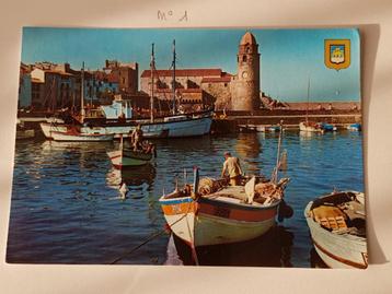 Anciennes cartes postales bateaux de pêche