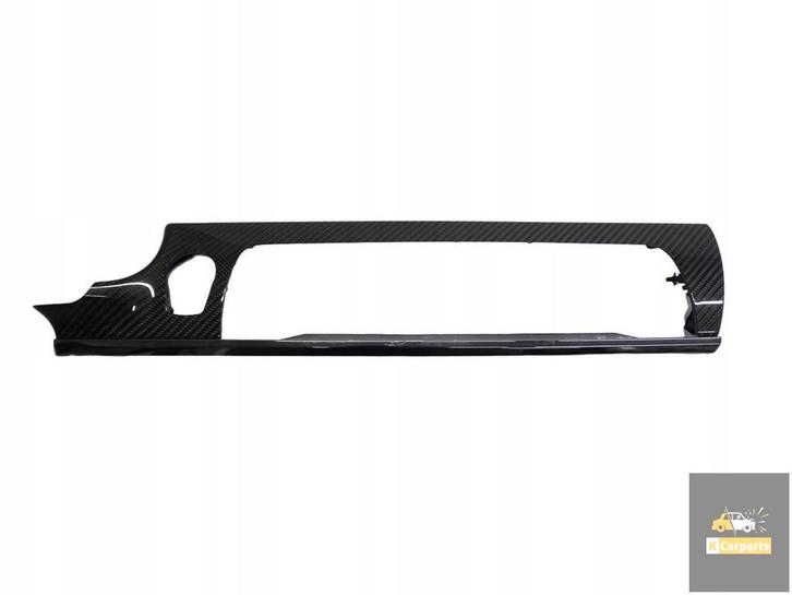 8055855, BMW M6 F06 F12 F13 alu carbon dashboard console dec, Auto-onderdelen, Overige Auto-onderdelen, BMW, Gebruikt