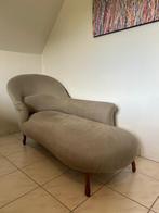 Antieke chaise Longue Napoléon III. Afkomst Frankrijk., Ophalen, Eenpersoons, Klassiek, Zo goed als nieuw
