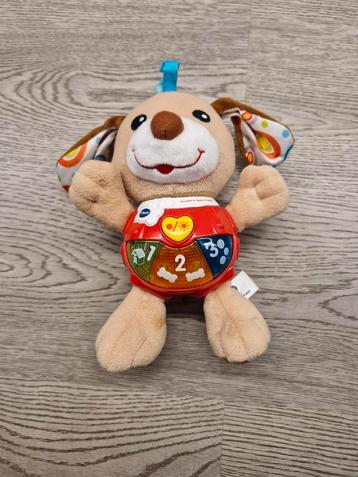 Vtech knuffel & speel puppy, Enlèvement ou Envoi, Comme neuf