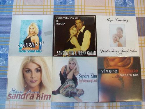 Sandra Kim - Eurovisie Songfestival - TOTZ - Frank Galan, Cd's en Dvd's, Cd's | Nederlandstalig, Gebruikt, Overige genres, Ophalen of Verzenden