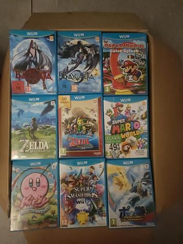 Wii u games lot 