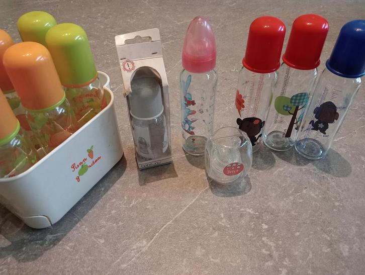 Lot de biberons, Kinderen en Baby's, Babyvoeding en Toebehoren, Zo goed als nieuw, Overige typen, Ophalen
