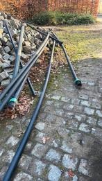 Kunststof lange buizen zwart, Doe-het-zelf en Bouw, Ophalen, Gebruikt