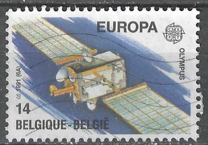 Belgie 1991 - Yvert/OBP 2406 - Telecommunicaties (ST), Postzegels en Munten, Postzegels | Europa | België, Europa, Gestempeld