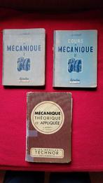 livre et cours de mécanique, Enlèvement, Utilisé, Enseignement supérieur