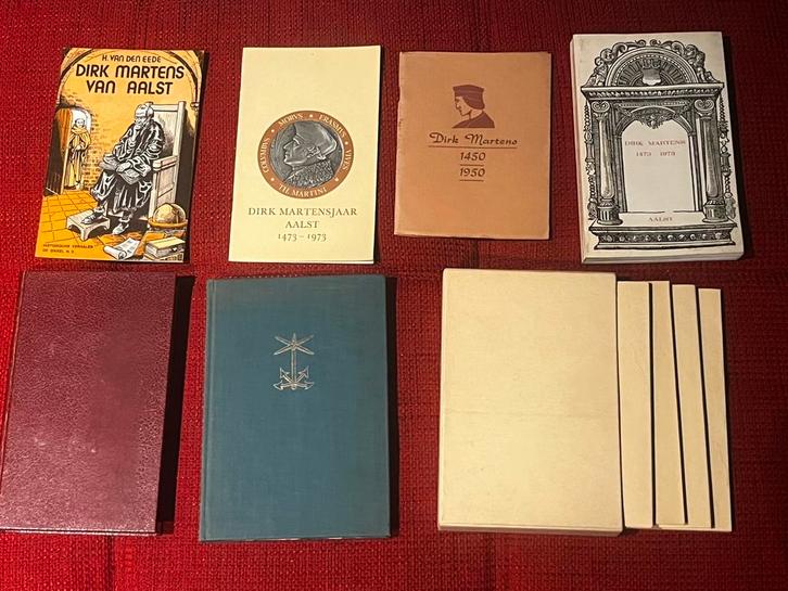Boeken Dirk Martens Aalst, Antiek en Kunst, Antiek | Boeken en Manuscripten, Ophalen of Verzenden