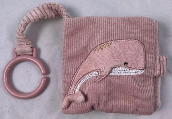 Little Dutch Stoffen Voelboekje Walvis Ocean Pink Baby boek, Kinderen en Baby's, Speelgoed | Babyspeelgoed, Zo goed als nieuw