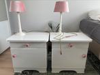 Nachkastjes incl nachtlampjes, Huis en Inrichting, Slaapkamer | Nachtkastjes, Ophalen, Gebruikt, 45 tot 65 cm, Minder dan 55 cm