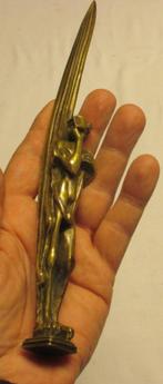 uitzonderlijke bronzen stempel halfnaakte sater, Antiek en Kunst, Brons, Verzenden