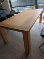 Eiken tafel 100/220, Huis en Inrichting, Tafels | Eettafels, Ophalen, Zo goed als nieuw