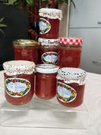 Confiture MAISON ARTISANALE aux PÊCHES/RHUBARBE BIO, Enlèvement