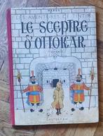 Tintin le sceptre d'ottokar  A18 N&B  1942, Boeken, Stripverhalen, Gelezen, Eén stripboek, Ophalen of Verzenden, Hergé.