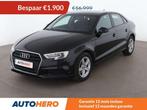 Audi A3 1.0 TFSI (bj 2017, automaat), Auto's, 4 deurs, Stof, Zwart, 116 pk
