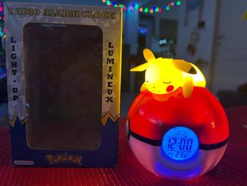 Radio réveil alarme Pokemon Pikachu: comme neuf! beschikbaar voor biedingen
