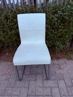 6 stoelen te koop, Huis en Inrichting, Ophalen, Overige materialen, Gebruikt, Wit