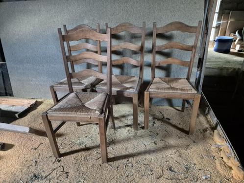 Chaises anciennes bois & osier – lot à petit prix, Antiek en Kunst, Antiek | Meubels | Stoelen en Sofa's, Ophalen
