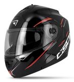 Matzwarte modulaire motorhelm verkoopprijs 65 euro, Motoren, Ophalen of Verzenden, Nieuw met kaartje, M, Dames