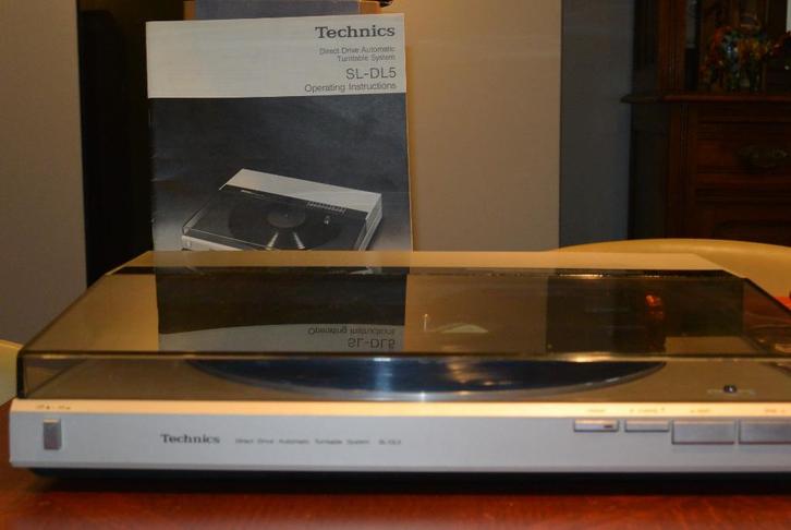 Technics SL DL5 tangentiele TOP PLATENSPELER, Audio, Tv en Foto, Platenspelers, Zo goed als nieuw, Platenspeler, Technics, Automatisch