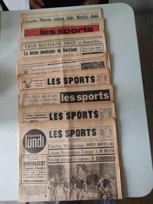 Cyclisme -Les Sports - Liège-Bastogne-Liège de 1957 à 1975, Sports & Fitness, Cyclisme, Enlèvement ou Envoi