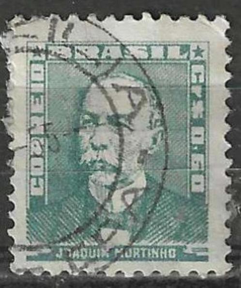Brazilie 1954/1956 - Yvert 582 - Joaquim Murtinho (ST), Timbres & Monnaies, Timbres | Amérique, Affranchi, Envoi