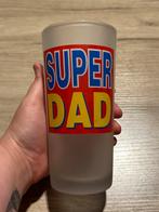 Glas 'Super Dad', Verzamelen, Glas en Drinkglazen, Ophalen of Verzenden