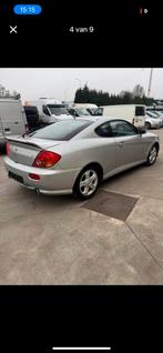 Hyundai coupe fx 2L 2002, Auto's, Hyundai, Voorwielaandrijving, Stof, Zwart, Bedrijf