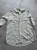 Chemise H&M vert clair ligné, Kleding | Dames, Blouses en Tunieken, H&M, Nieuw, Ophalen of Verzenden, Maat 36 (S)