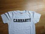 T-SHIRT WIT MERK CARHARTT - MAAT S, Vêtements | Hommes, T-shirts, Porté, Taille 46 (S) ou plus petite, Enlèvement ou Envoi, Blanc