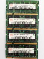 DDR2 - 4x1Gb - PC2-5300S, Informatique & Logiciels, Mémoire RAM, 4 GB, Utilisé, Laptop, DDR2