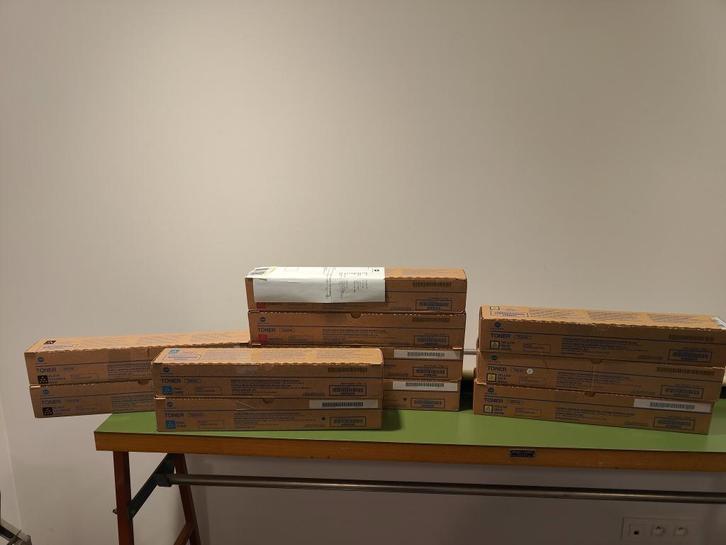 3 inkt toners NIEUW voor printer Konica Minolta, Informatique & Logiciels, Fournitures d'imprimante, Neuf, Toner, Enlèvement