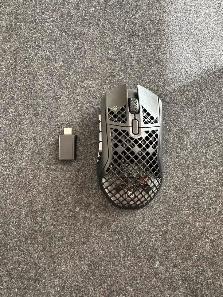 SteelSeries Aerox 9 draadloos, Computers en Software, Muizen, Zo goed als nieuw, Muis, Draadloos, Ophalen
