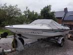 Speedboot Fletcher 90pk + aanhanger, Watersport en Boten, Ophalen of Verzenden, Zo goed als nieuw, Polyester, Elektrisch