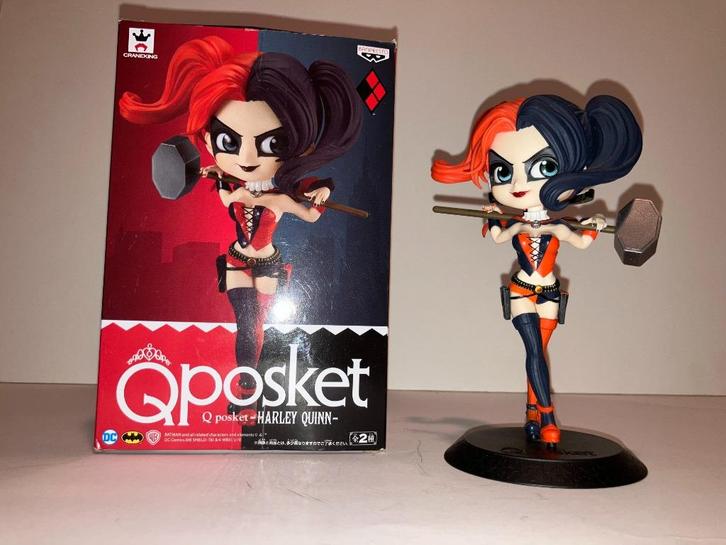 Qposket Harley Quinn - Craneking Banpresto In doos - zonder, Verzamelen, Beelden en Beeldjes, Nieuw, Ophalen of Verzenden