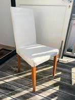 6 eetkamerstoelen, Huis en Inrichting, Stoelen, Ophalen, Zo goed als nieuw, Wit