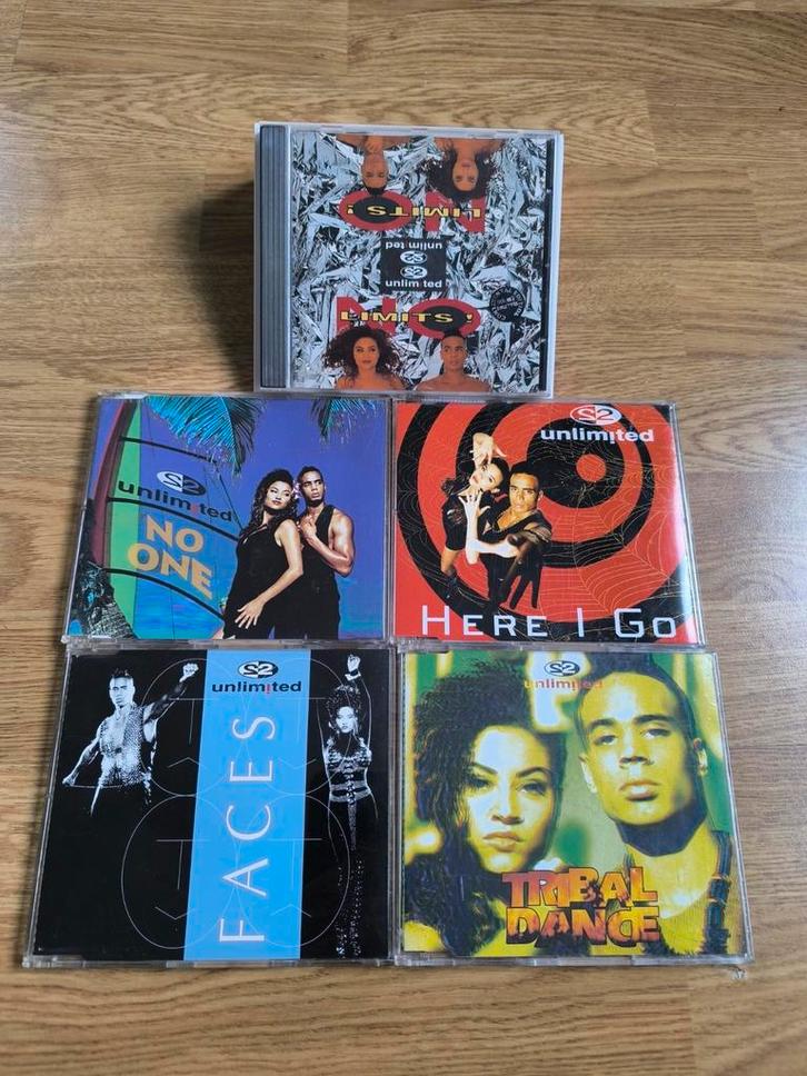 2 unlimited no limits - no one - here i go - tribal dance.., Cd's en Dvd's, Cd's | Dance en House, Zo goed als nieuw, Ophalen of Verzenden