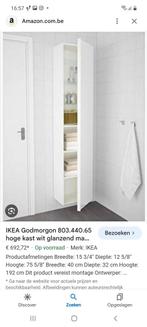 Ikea Godmorgon kolomkast wit hoogglans, nog in verpakking, Maison & Meubles, Salle de bain | Meubles de Salle de bain, Enlèvement ou Envoi