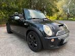 Mini cooper s supercharger 131.747km 2007 gekeurd, Auto's, Mini, Voorwielaandrijving, Zwart, Cabriolet, Zwart