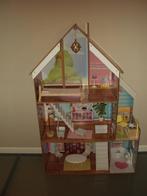 Barbiehuis Kidkraft met accessoires + tekening paw patrol, Ophalen, Poppenhuis