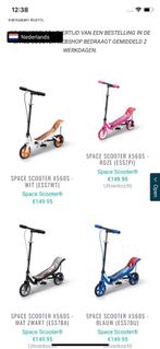 4 space scooters te koop wegens kinderen uitgegroeid, Fietsen en Brommers, Ophalen, Zo goed als nieuw, Overige typen, Space scooter