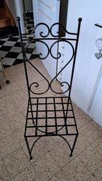 Chaises en fer forgé, Maison & Meubles, Trois, Comme neuf, Enlèvement, Classique