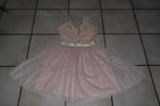Roze kanten jurkje en mouwloze sluier M Zeer goede staat!, Kleding | Dames, Jurken, Maat 38/40 (M), Ophalen of Verzenden, Zo goed als nieuw