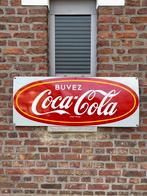 Emaille coca cola reclamebord, Enlèvement, Comme neuf, Panneau publicitaire