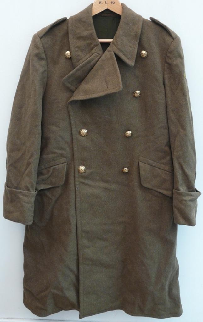 Overjas, Uniform VT, MvO, KL, maat: 46¼, jaren'50.(Nr.2), Verzamelen, Militaria | Algemeen, Landmacht, Kleding of Schoenen, Ophalen of Verzenden