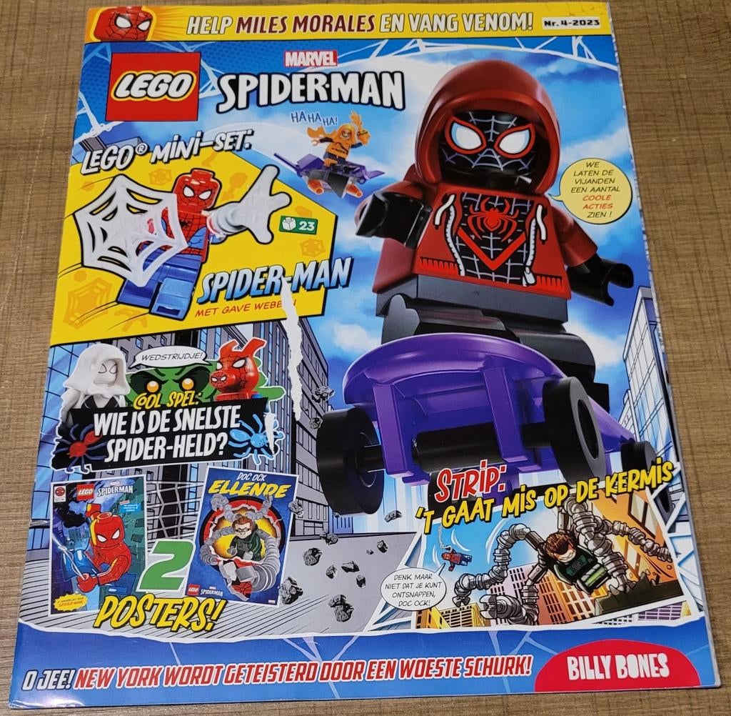 Lego magazine: Spider-man, Ophalen of Verzenden, Gelezen, Fictie algemeen