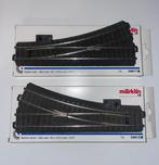 Märklin lot d'aiguillages à droite 24612 et à gauche 24611, Ophalen of Verzenden, Zo goed als nieuw, Rails, Märklin