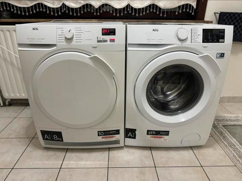 Wasmachine AEG A+++ 8kg& droogkast AEG A+++ 8kg!, Elektronische apparatuur, Wasmachines, Ophalen