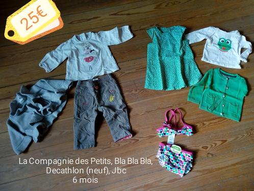 Vêtements fille 6 mois VOIR PHOTOS différents lots, Enfants & Bébés, Vêtements de bébé | Packs de vêtements pour bébés, Comme neuf