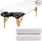 2 draps housses pour table de massage | LIVRAISON GRATUITE